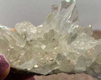 Druzy Crystal Quartz Cluster | Crystal Quartz Cluster | Self Healed Crystal Quartz Specimen