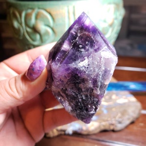 7.3 oz Super Seven Amethyst Crystal in Natural Form