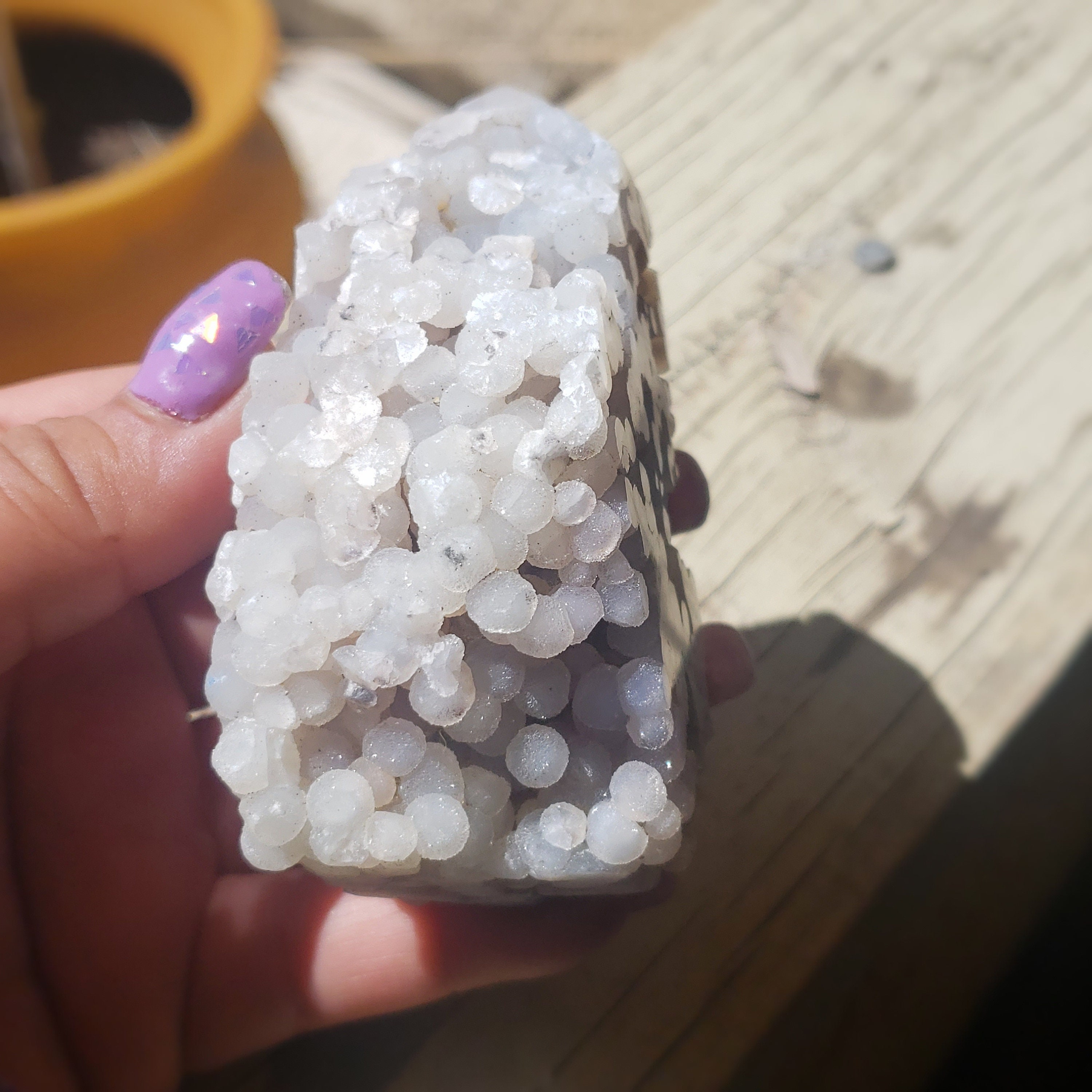 Grape Agate Tower Grape Chalcedony Druzy Grapes Agate Etsy UK