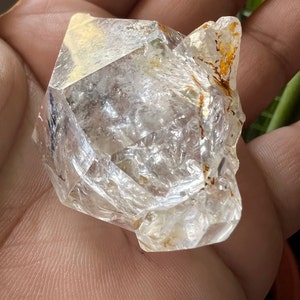 Moving Enhydro Quartz with Baby | Enhydro Quartz Seed | Crystal Healer Enhydro | Enhydro Quartz | Bubble Enhydro