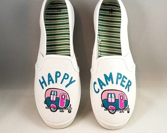 happy camper tennis shoes