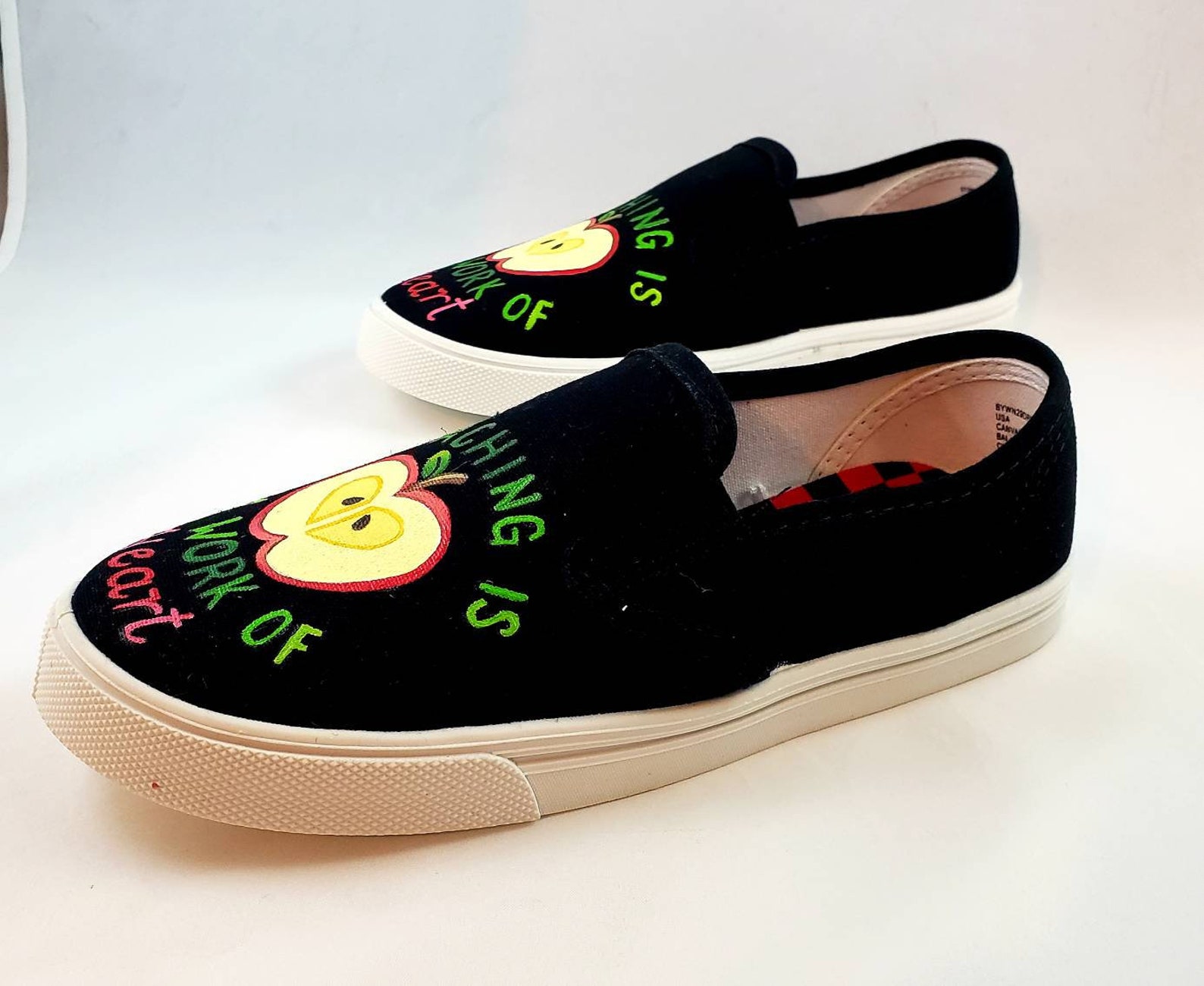 custom teacher shoes