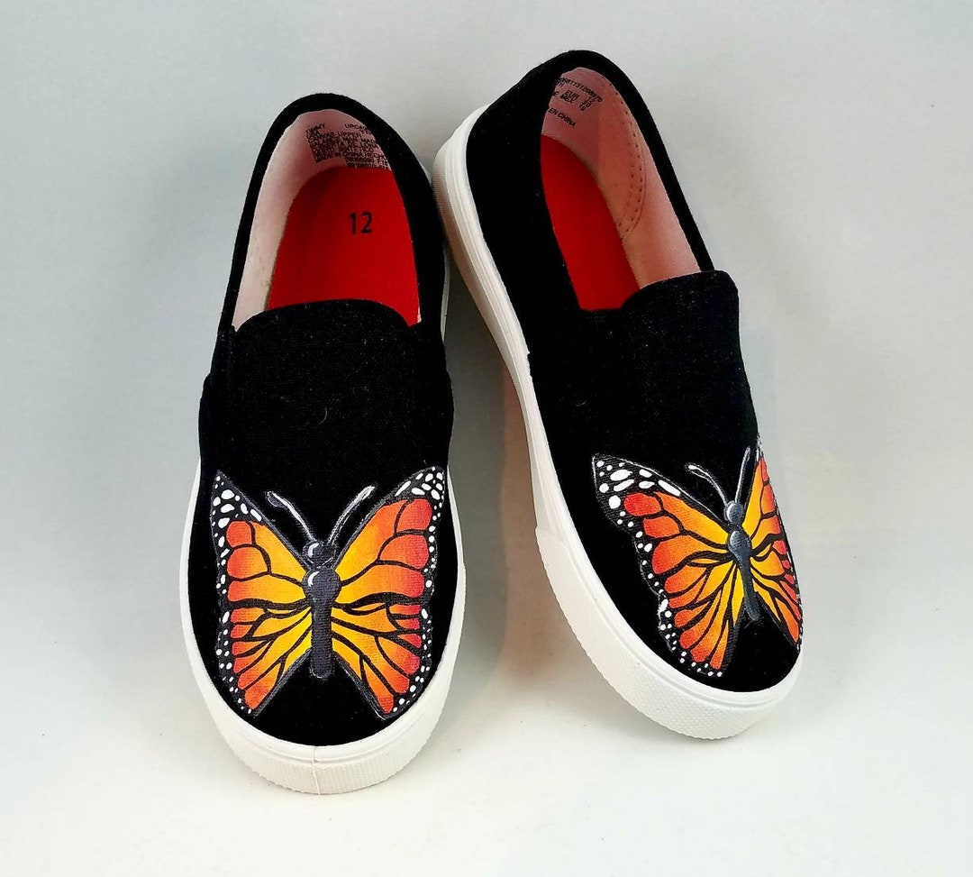 monarch butterfly sneakers