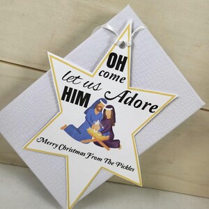 Digital gift tag, NATIVITY CHRISTMAS GIFT tag, manger scene with baby Jesus tag, printable tag, digital download, editable tag