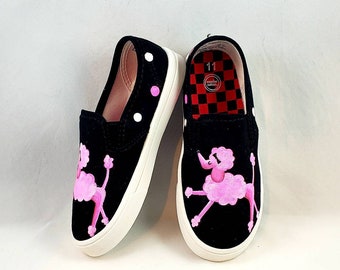 pink poodle converse