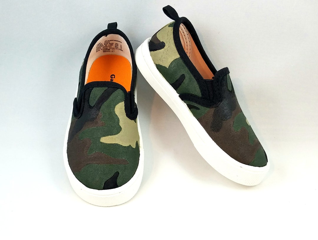 Hand PAINTED CAMO SHOES Camouflage Shoes Military Shoes - Etsy