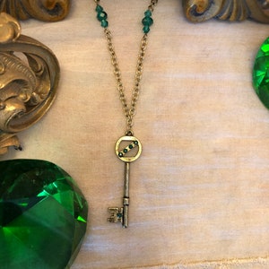 Return to Oz Key Emerald City Key Necklace image 5