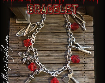 Sleepaway Camp Charm Bracelet