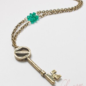 Return to Oz Key Emerald City Key Necklace image 3