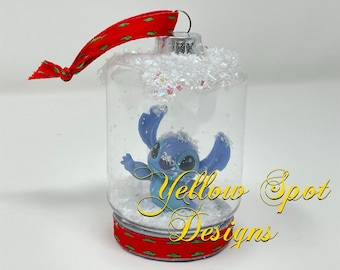 Disney Character Snow Globe Ornaments