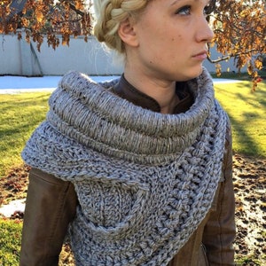 Katniss inspired Cowl - Handmade Crochet