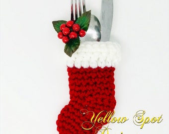 Mini Stockings Set for Tableware Settings