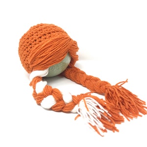 Anna Crochet wig hat with Braids!!