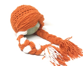 Anna Crochet wig hat with Braids!!
