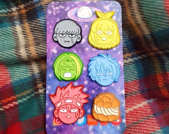 Mini Magical Filler Enamel Pin Set Glow in the Dark