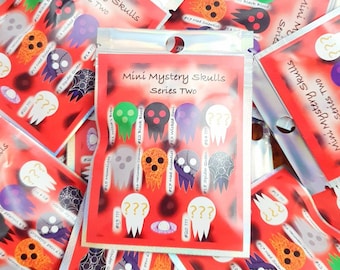 Halloween Mini Mystery Skulls Series Two Soul Eater Enamel Pins Mystery Bags and Sets