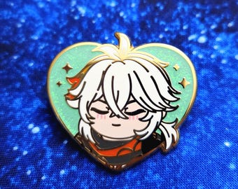 Kaedehara Kazuha Enamel Pin Genshin Impact Inazuma Mochis of Teyvat