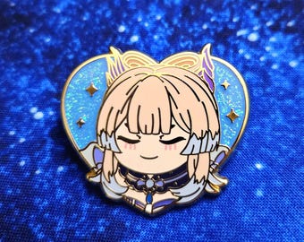 Sangonomiya Kokomi Enamel Pin Genshin Impact Inazuma Mochis of Teyvat