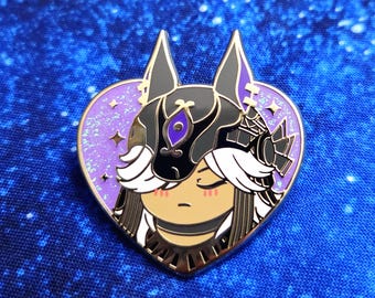 Cyno Enamel Pin Genshin Impact Sumeru Mochis of Teyvat