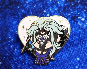 Il Dottore Enamel Pin Genshin Impact Sumeru Mochis of Teyvat