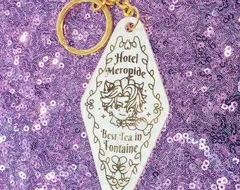 Maid Wriothesley Hotel Keychain Genshin Impact