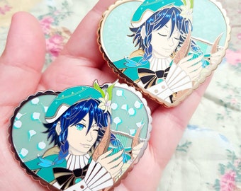 OP=OP** Genshin-hart emaille pin serie - Venti