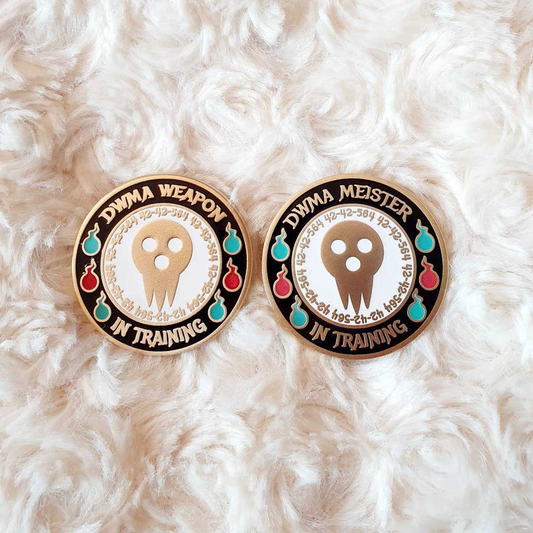 DWMA Weapon and Meister in Training Enamel Pins Soul Eater