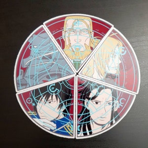 CLEARANCE** FMA Transmutation Circle Vinyl Stickers Fullmetal Alchemist