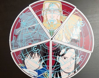 WYPRZEDAŻ** Naklejki winylowe FMA Transmutation Circle Fullmetal Alchemist