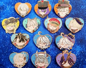 Fontaine Mochis of Teyvat Mystery Gacha and Enamel Pin Set Genshin Impact