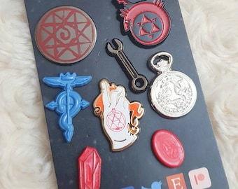 Mini Alchemist Enamel Pin Set FMA