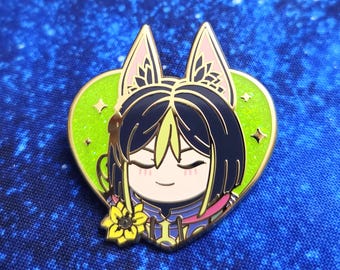Tighnari Enamel Pin Genshin Impact Sumeru Mochis of Teyvat