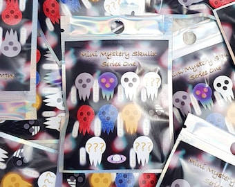 Mini Mystery Skulls Series One Soul Eater Enamel Pins Mystery Bags and Sets