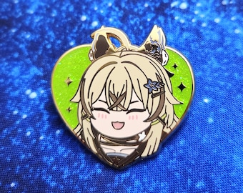 Kirara Enamel Pin Genshin Impact Inazuma Mochis of Teyvat