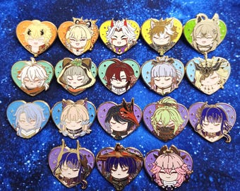 Inazuma Mochis of Teyvat Mystery Gacha and Enamel Pin Set Genshin Impact