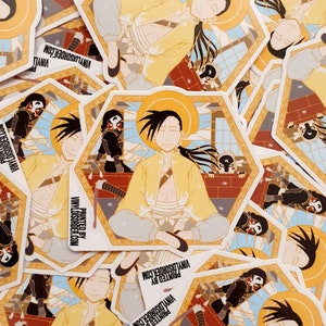 Ling Yao and Guardians Vinyl Sticker