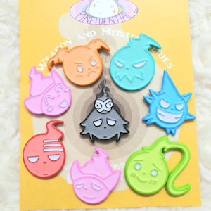 Mini Soul Glow bordvuller emaille pins sets