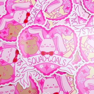 Squad Goals Ouran Host Club Vinyl Sticker OHSHC