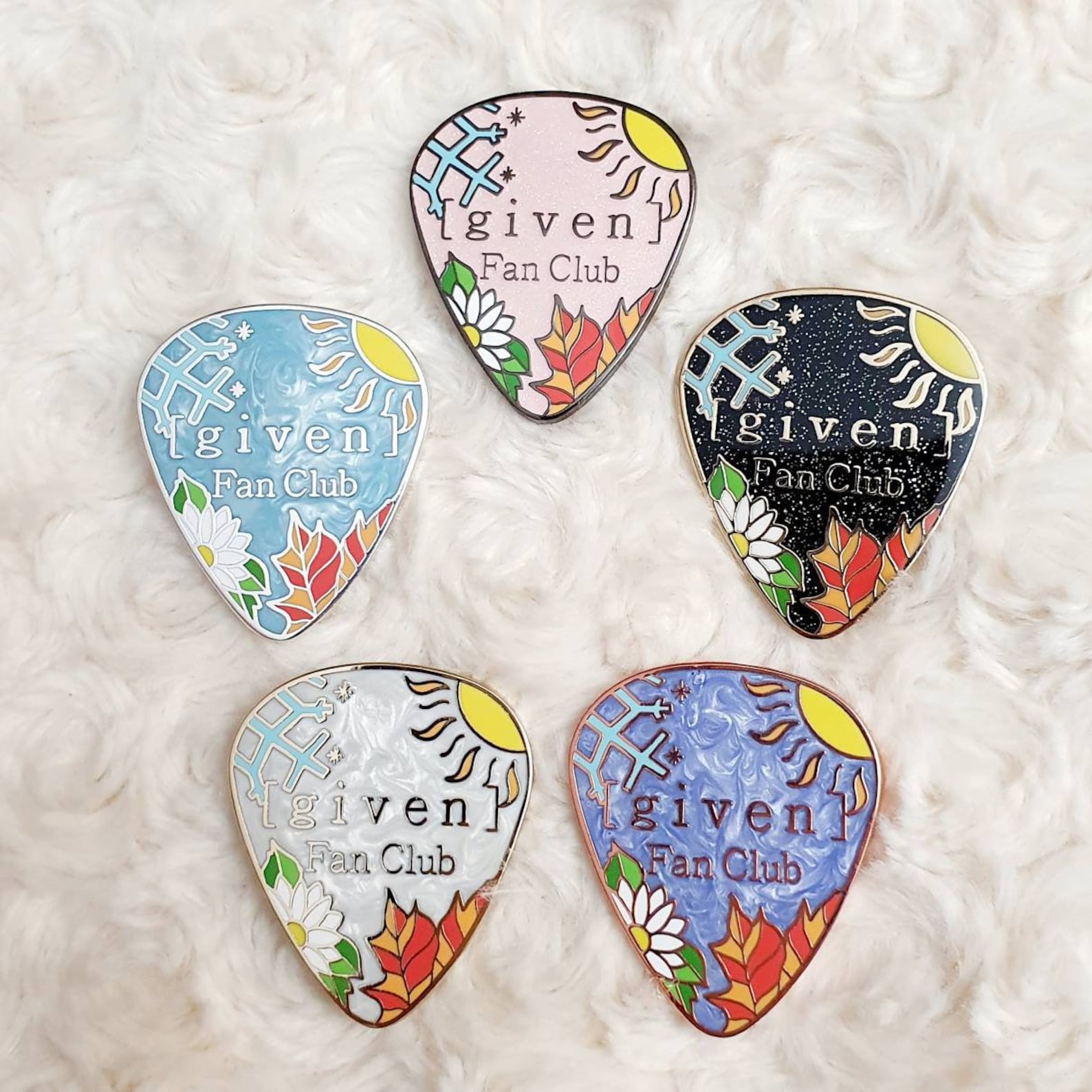 Given Fan Club Enamel Pin