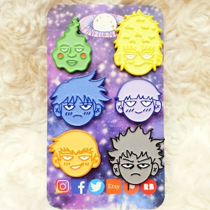 Mini Psychic Glow Filler Enamel Pin Set
