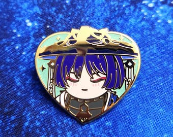 Wanderer Enamel Pin Genshin Impact Sumeru Mochis of Teyvat