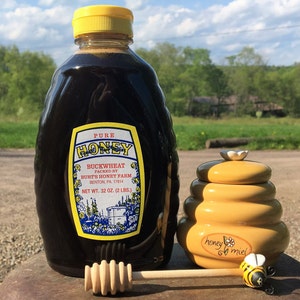 2lb Pure Buckwheat Honey