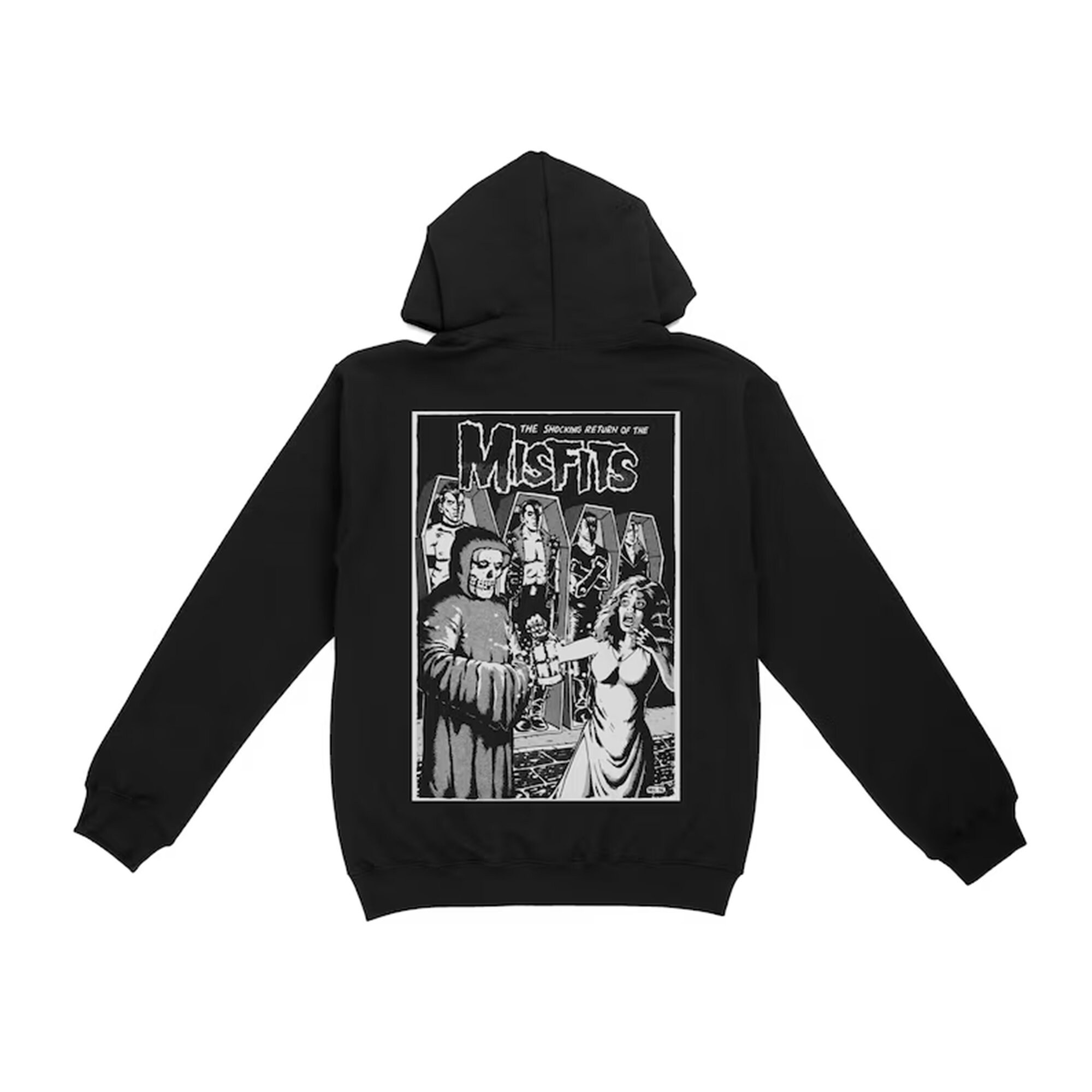 Misfits top skull hoodie
