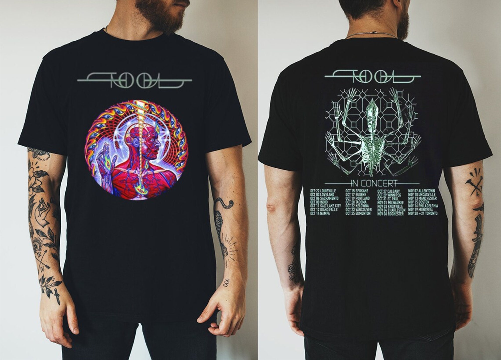 Fear Inoculum Logo T-Shirt Bundle  Shop the Tool Band Official Store