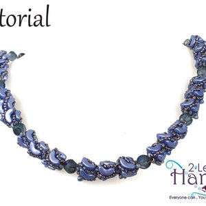 Tutorial beading necklace Beading patterns, Right Angle Weave necklace tutorial, Patterns for necklace, Beadweaving pattern, Arcpea necklace