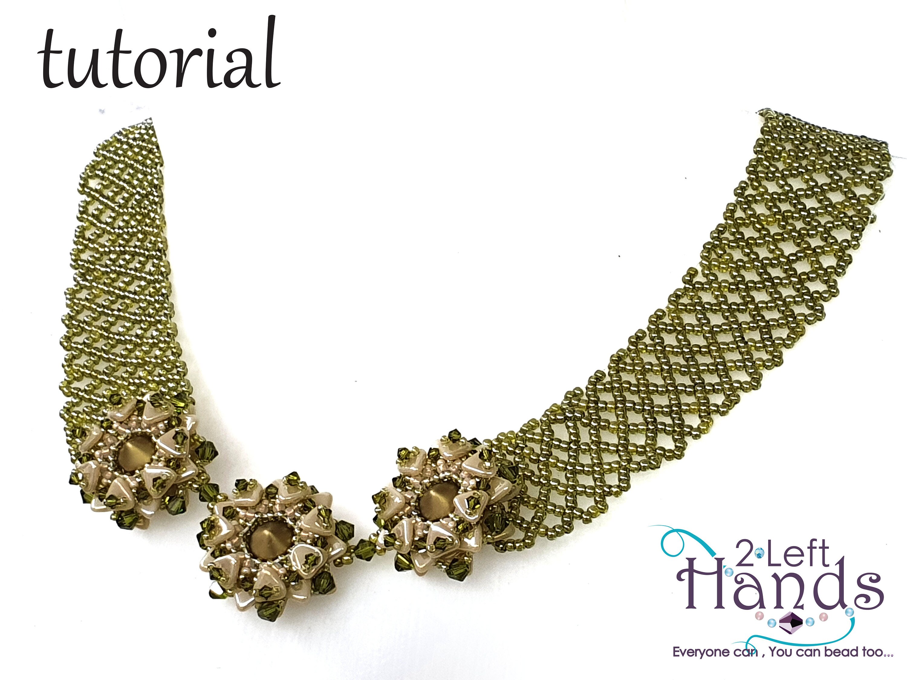 Tutorial Beading Necklace Beading Patterns, Cubic Right Angle Weave ...