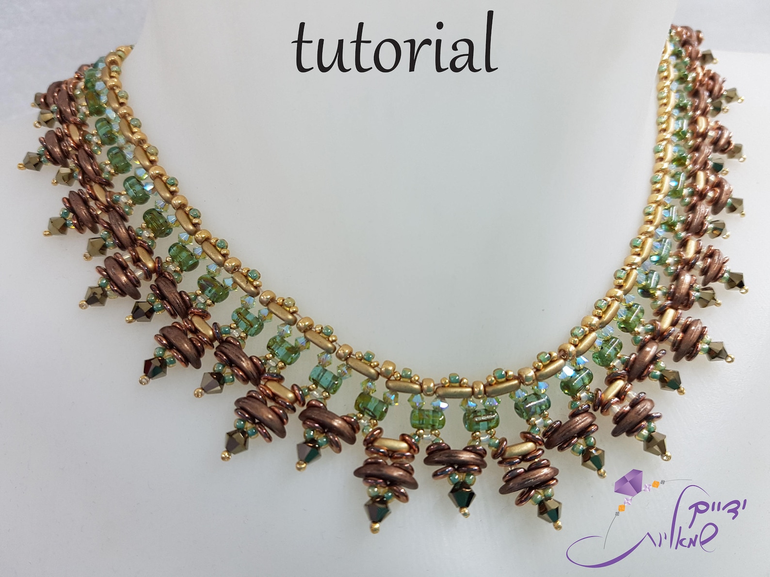 Tutorial Necklace, Collar Necklace Tutorial, Beading Patterns Pdf ...