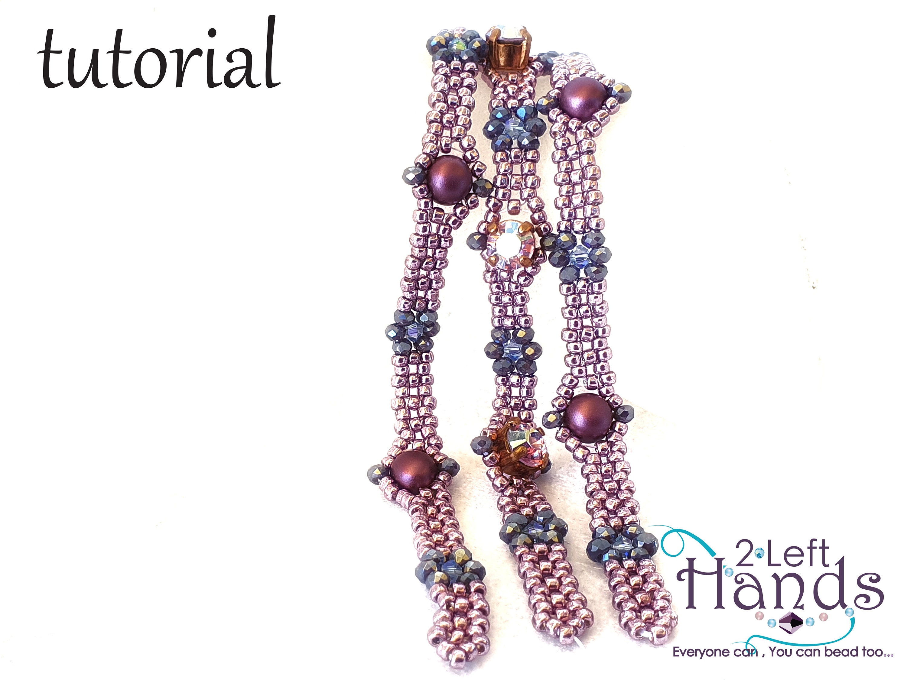 Beadwork Bracelet, Bead Weaving Patterns, Beading Patterns Instructions