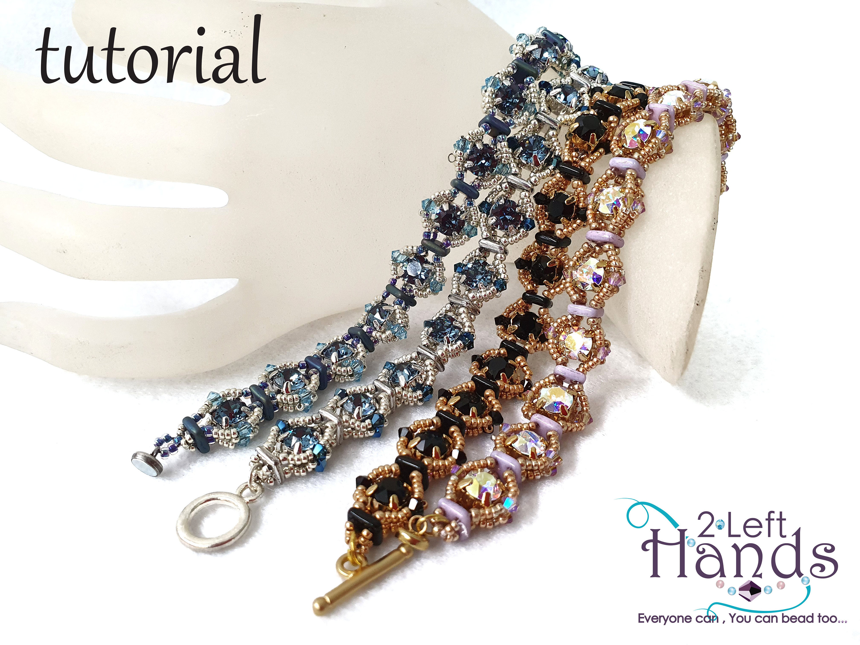 Beadwork bracelet, Bead weaving patterns, Beading patterns instructions, Beaded tutorial, Step by step beaded bracelet "Fortis" bracelet
