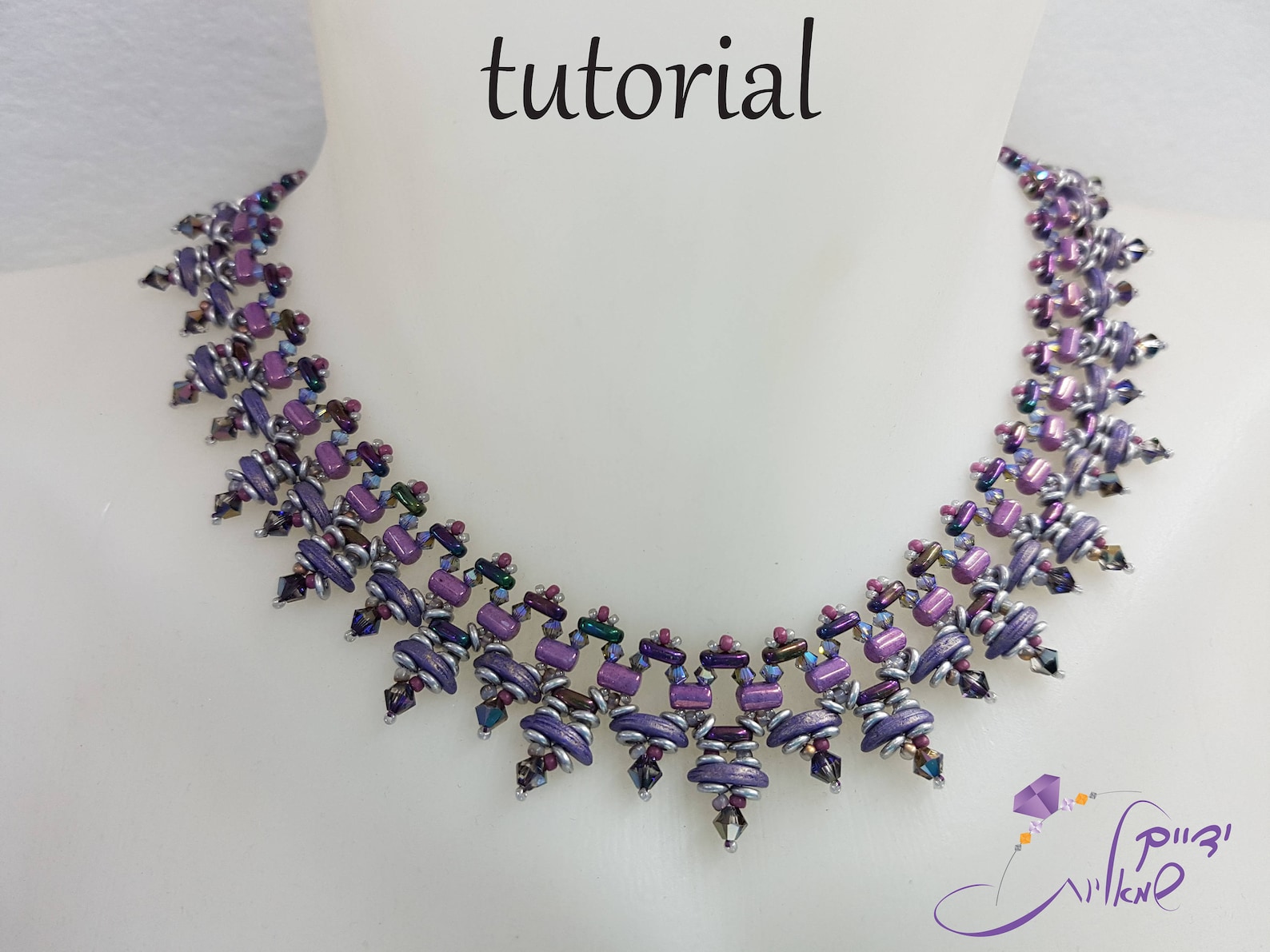 Tutorial Necklace, Collar Necklace Tutorial, Beading Patterns Pdf ...